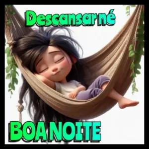 Descansar né BOA NOITE - getsticker.com