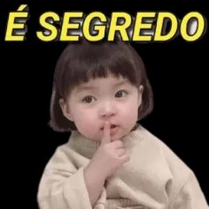 É SEGREDO - getsticker.com