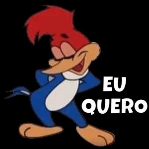 EU QUERO - getsticker.com