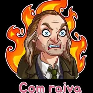 Com raiva - getsticker.com