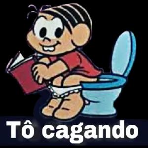 Tô cagando - getsticker.com