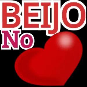 BEIJO NO - getsticker.com