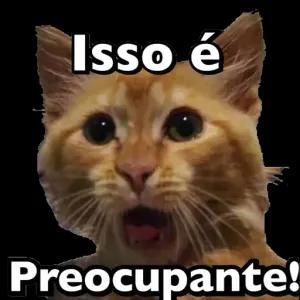 Isso é Preocupante! - getsticker.com