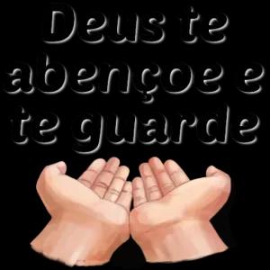 Deus te abençoe e te guarde - getsticker.com