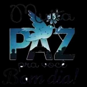Muita PAZ pra você Bom dia! - getsticker.com