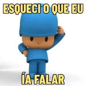 ESQUECI O QUE EU ÍA FALAR - getsticker.com