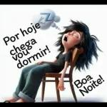 Por hoje chega vou dormir! Boa Noite!