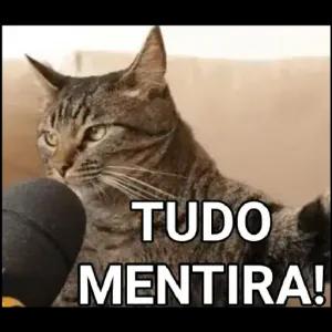 Tudo mentira! - getsticker.com