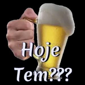 Hoje Tem??? - getsticker.com