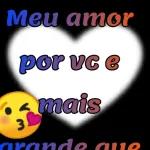 Meu amor por vc e mais grande que