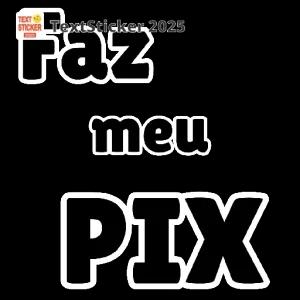 Faz meu Pix - getsticker.com