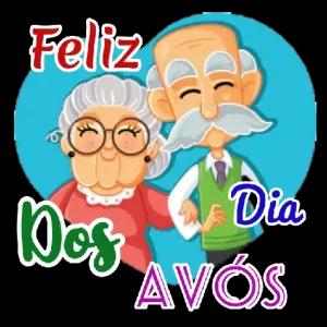 Feliz Dia Dog AVOS  - getsticker.com