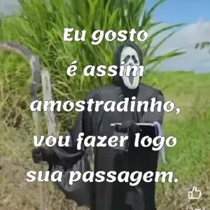 Eu gostoé assim amostradinho, vou fazer logo sua passagem. - getsticker.com