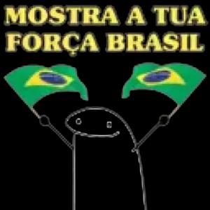 Mostra a tua força Brasil - getsticker.com