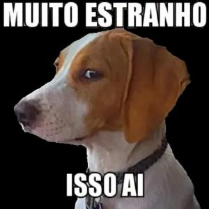 MUITO ESTRANHO ISSO AI - getsticker.com