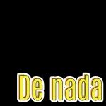 De nada