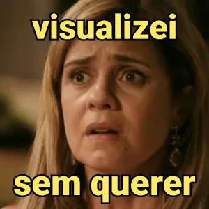 visualizei sem querer - getsticker.com