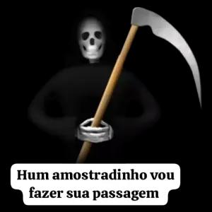Hum amostradinho vou fazer sua passagem - getsticker.com