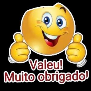 Valeu! Muito obrigado! - getsticker.com