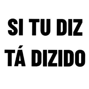 SI TU DIZ TÁ DIZIDO - getsticker.com