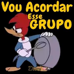 Vou Acordar GRUPO Esse Dami - getsticker.com