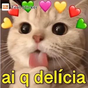 ai q delícia - getsticker.com