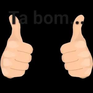 Ta bom. - getsticker.com