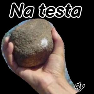 Na testa - getsticker.com