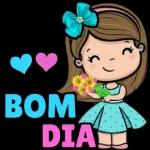 Bom dia Esta rosa é para você