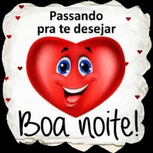 Passando pra te desejar boa noite! - getsticker.com
