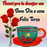 Bom dia feliz terça-feira