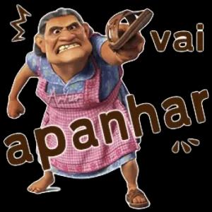 AW vai apanhar - getsticker.com