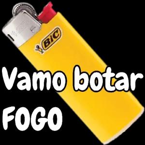 Vamos botar fogo - getsticker.com