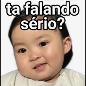 ta falando sério? - getsticker.com