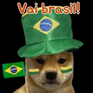 Vai brasil! - getsticker.com