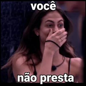 você s não presta  - getsticker.com