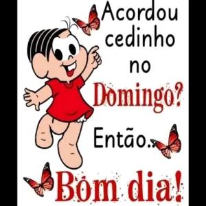 Acordou cedinho no Domingo? Então.. Bom dia! - getsticker.com