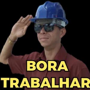 BORA TRABALHAR - getsticker.com