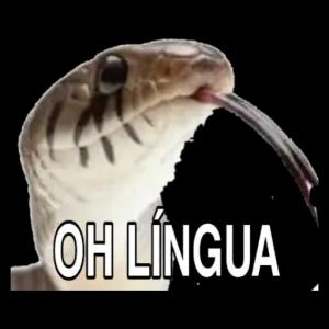 OH LÍNGUA - getsticker.com