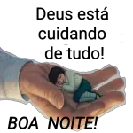  Que o Senhor
te ilumine
te quarde!
Boa noite
e