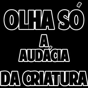 OLHA SÓ A AUDACIA DA CRIATURA - getsticker.com