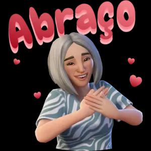 Abraço - getsticker.com