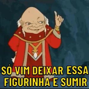 SÓ VIM DEIXAR ESSA FIGURINHA E SUMIR - getsticker.com