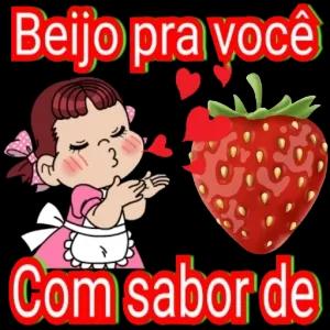 Beijo pra você Com sabor de - getsticker.com