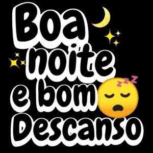 Boa noite e bom Descanso - getsticker.com