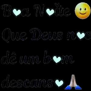 Boa Noite Que Deus nos dê um bom descans - getsticker.com