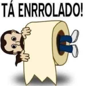 TÁ ENRROLADO! - getsticker.com