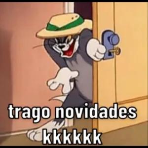 trago novidades kkkkkkk - getsticker.com