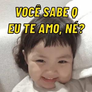 VOCÊ SABE Q EU TE AMO, NÉ? - getsticker.com