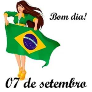 Bom dia! 07 de setembro - getsticker.com